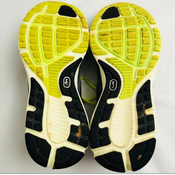 Nike Lunar Eclipse 2 gray and yellow running sneakers - Picture 4 of 9